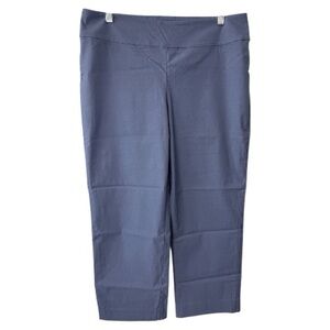 NIC+ZOE Light Blue Capri Pants l Tech Stretch l Size 12 l Poshmark